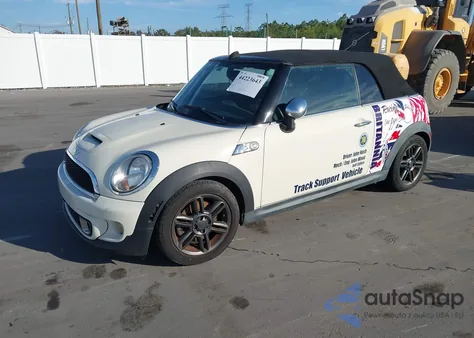 2011 Mini Cooper S from USA, damaged, VIN WMWZP3C52BTX83283